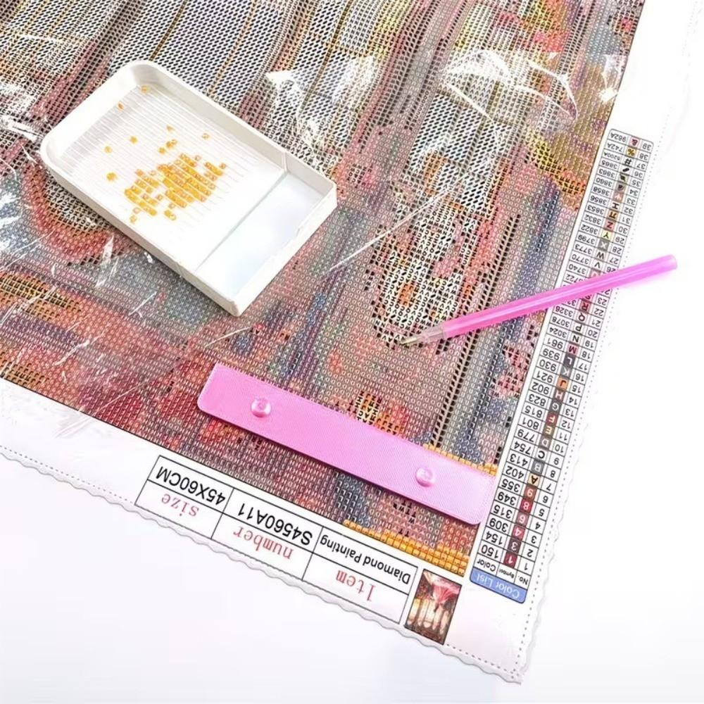 Assist Aligning DIY Diamond Painting Ruler Diamond Painting Tools Alignment Tools Canvas Positioning Correction Tool Solid Color