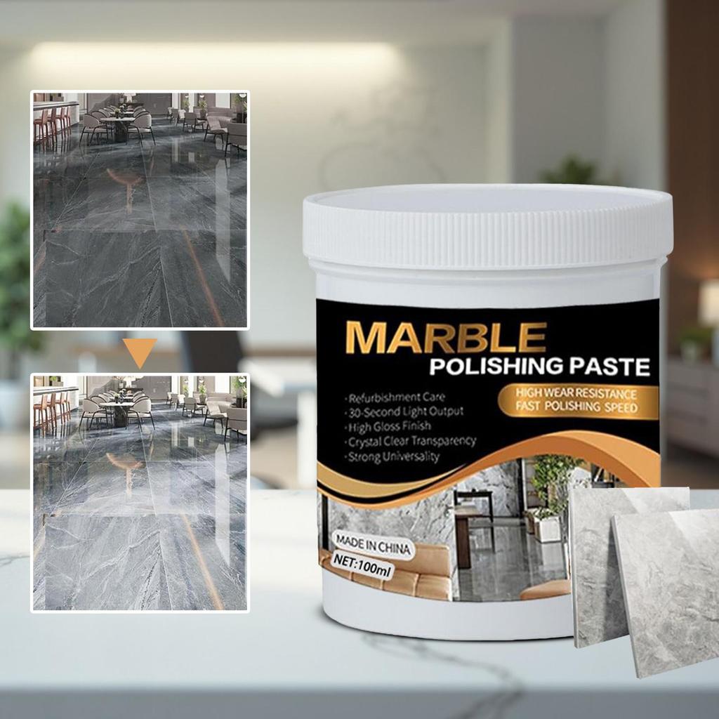 100ml Granitpolitur Reiniger Quarz Arbeitsplatte Glanz Auffrischer für Boden Arbeitsplatte Badewanne Porzellan Spüle Badezimmer Gewerbliche Lieferungen