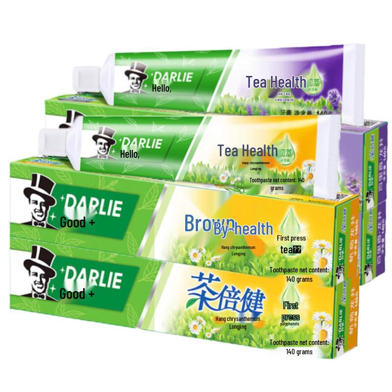 

Darlie Tea Care Toothpaste Multi-flavor 4-pack