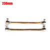 1 Paar Set 90MM-290MM M10 Lenkwellen Spurstange Mit Spurstangenkopf für 4 Rad Go-Kart Karting Modifikation ATV 50cc-250cc
