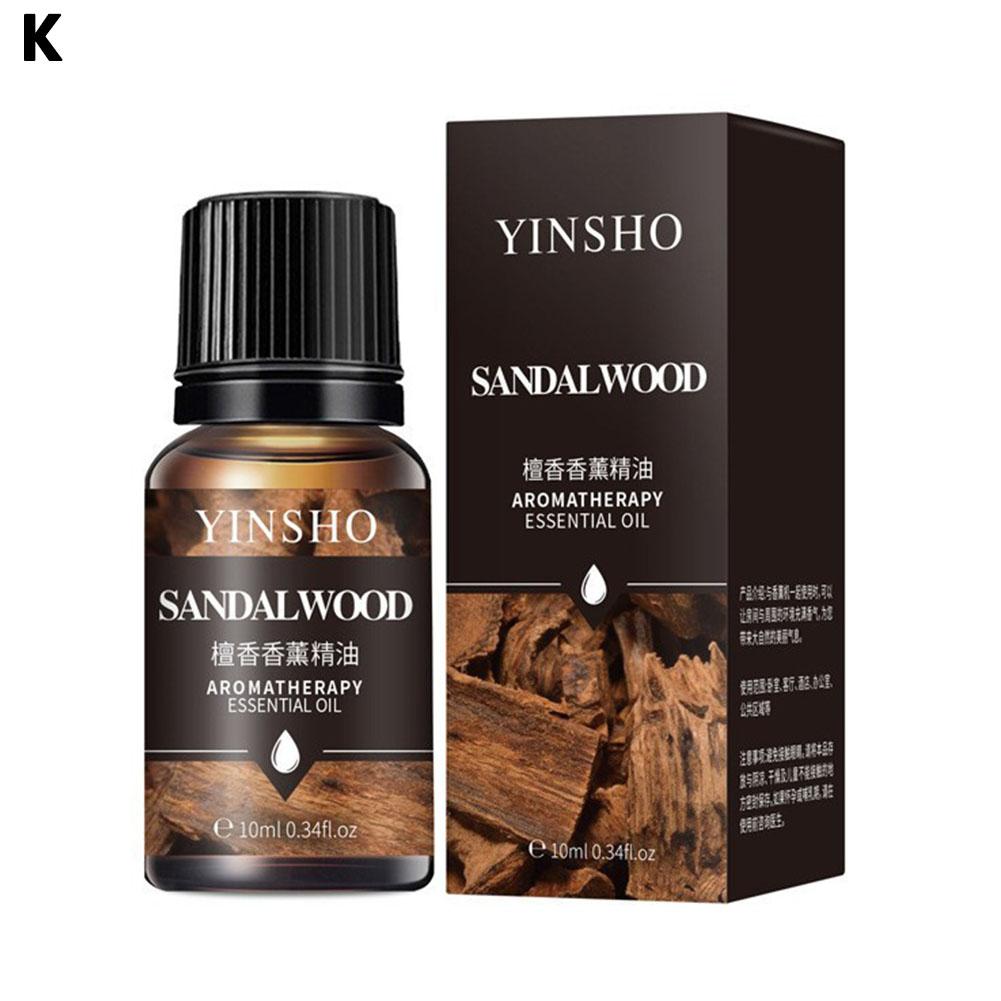 14 Flavors 10ml Aromatherapy Essential Oils Home Water-soluble  Rose Lavender Fragrance Oil for Aroma Diffuser Air Humidifier