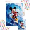 Mickey Mouse Surfing Diamond Painting Art Kit Handmade DIY Home Decor Gifts