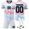 Fußballtrikot-Set für Herren, Damen und Kinder Dreiteiliges Set Enthält Kurzarmshirt, Shorts und Socken Geeignet für Fußballtraining, Spiele und Übungen