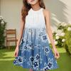 Children's Summer Casual Fashion Round Neck Sleeveless  Dress
