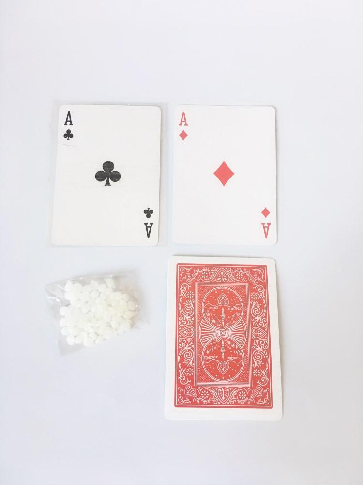 Hummingbird Floating Poker Cards: Magic Levitation Props for Close-Up Tricks
