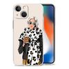 Phone Case For iPhone 16 Cases iPhone 15 12 13 14 16 Pro Max X XR XS Max 15 Plus 16Pro iPhone11 Cover Girl Boss Female Coffee