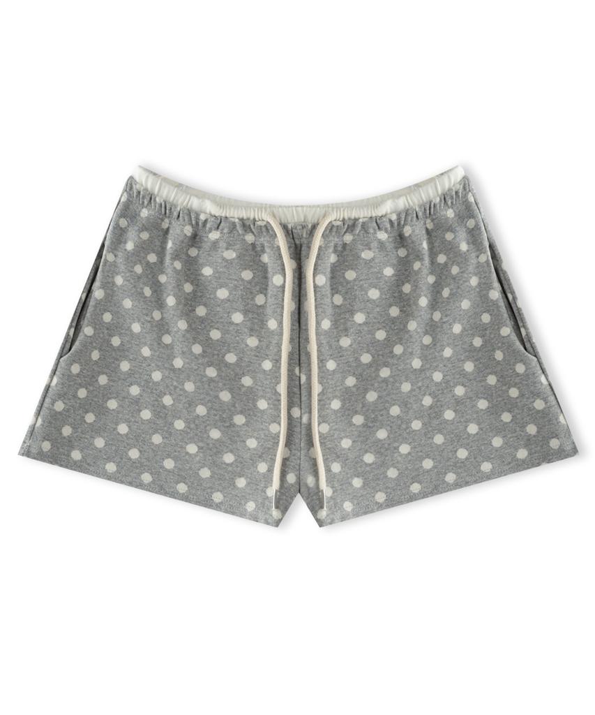 CHICKS Dot Half Pants Black