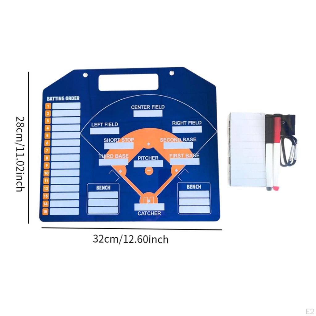 Basketball Tactic Coaching Board Coaches Erasable Referees Gear Reusable with