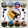 220V/6000W Inverter Solar Panel Solar Power System Battery Charger Complete Controller Home Grid Camp Phone