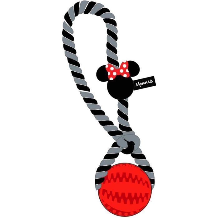 Jouet pour Chien - Cerdá - Corde Minnie - 10x30x7 cm - Multicolore