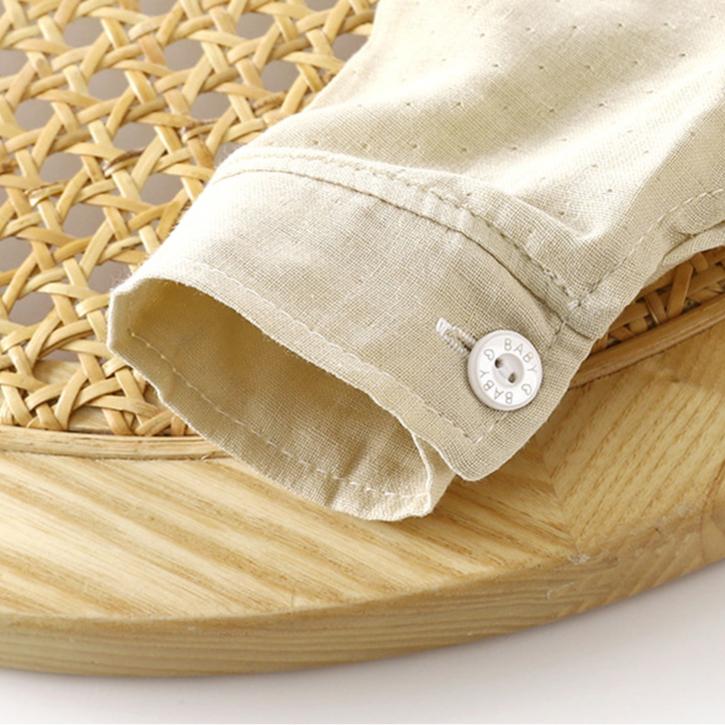 Children's Long Sleeved Shirt Spring Style Top Boys' Shirt Lapel Top Cardigan Baby Jacket