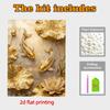 Crystal Pearl Painting 5D DIY Frame Decoration Painting Golden Koi Fish Home Wall Decoration Transparent Pearl Gemstone Painting Picture Art Crafts