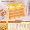 DIY Cream Glue Jewelry Box: Creative Nine-Grid Storage for Living Room or Bedroom