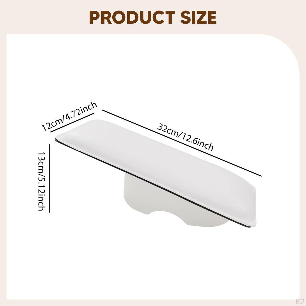 Nail Arm Rest Hand Pillow Anti Slip for Acrylic Nails Detachable Professional Cushion
