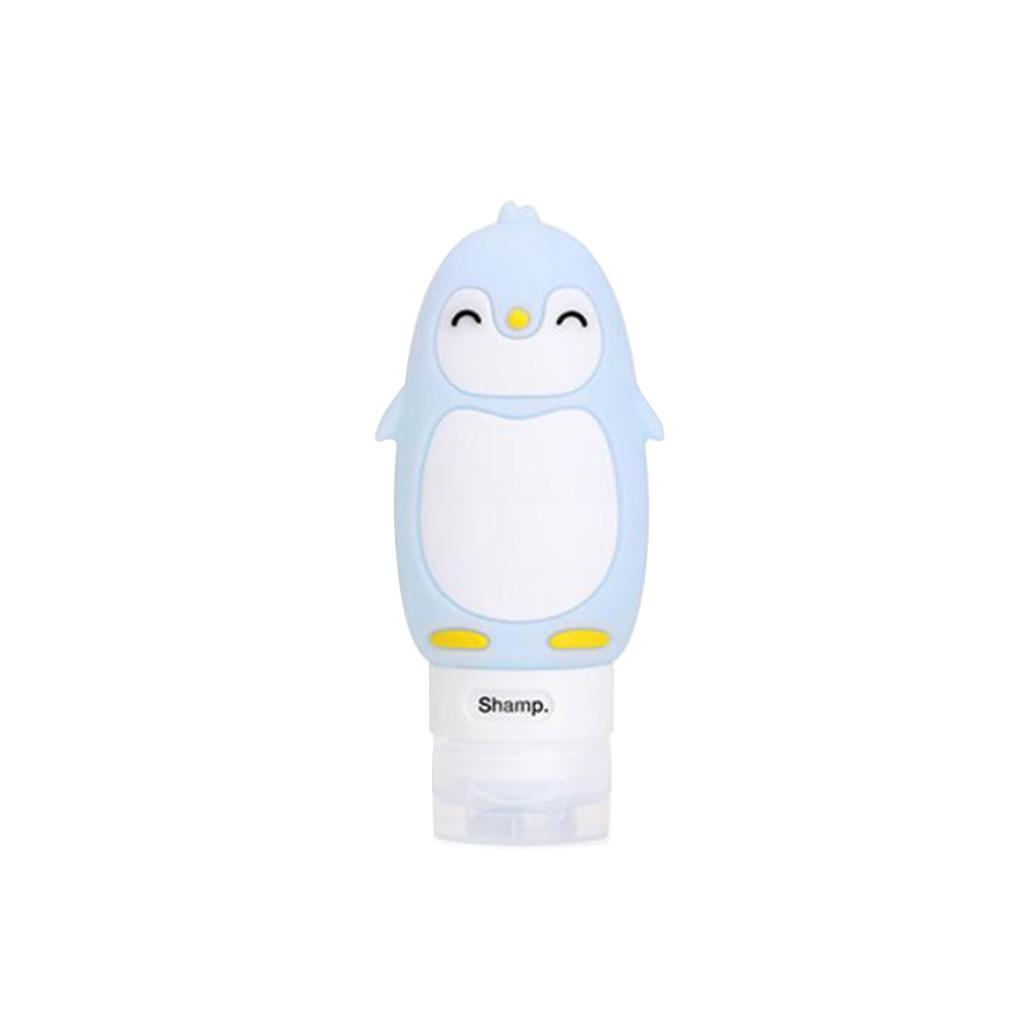 Multicolor Silicone Filling Bottle Cute Shape Travel Packing Empty Bottle