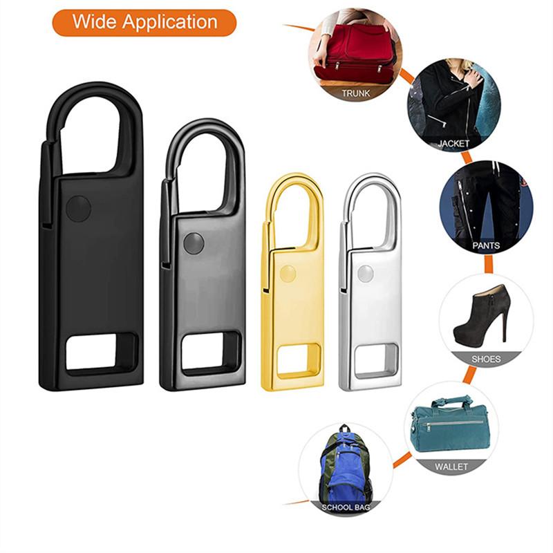 Zipper Slider Puller Instant Zipper Repair Kit Replacement For Broken Buckle Travel Bag Suitcase Zipper Head DIY Sewing Craft