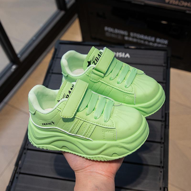 

Обувь для девочек и мальчиков, кеды, весна и осень 2025, новая детская обувь для детей среднего и старшего возраста, повседневная, спортивная обувь для мальчиков, универсальная 26