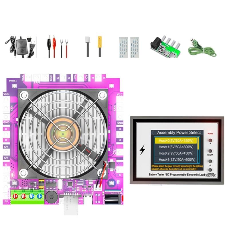 Professional Battery Capacity Tester With Multiple Cycling Discharge Tests For Power Supply Performances Analysis