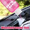 Concentrated Car Glass Coating Waterproof Windshield Wiper Fluid, Keeps Surfaces Smooth, Rainproof, and Anti-Fog Without Streaks, Quickly R