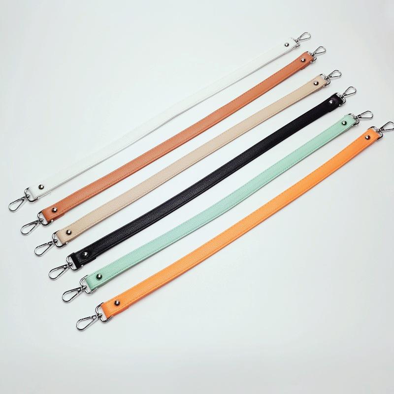 60cm Barevný popruh pod paži a přes rameno s texturou liči - Vyměnitelný doplněk k kabelce