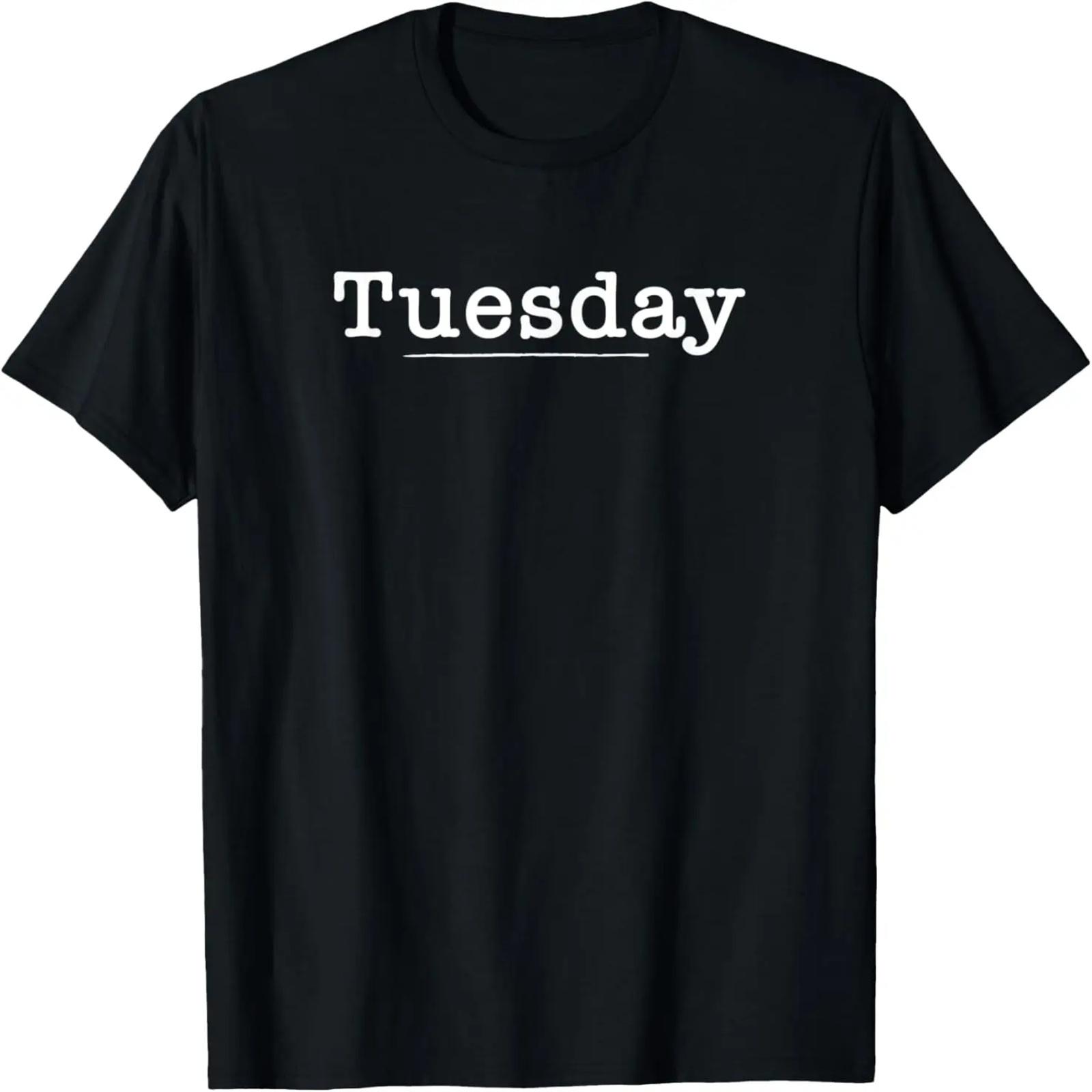 

Days of the Week Tuesday (more colors) T-Shirt XXXXXL чорний