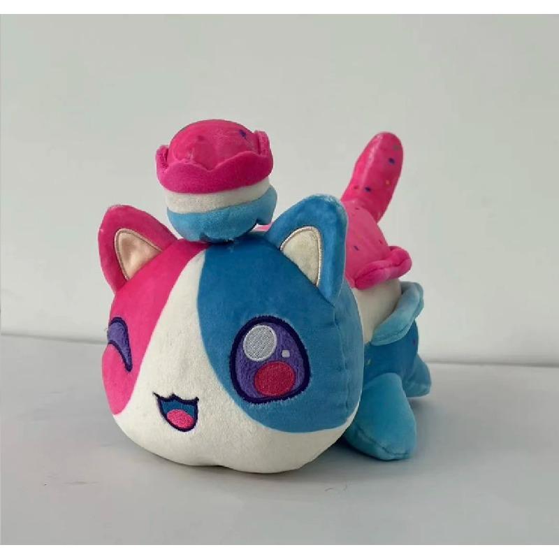 

Мягкая игрушка в виде кота Мяу Мяу Мягкий пончик Мягкие игрушки для кошек Kawaii French Cheeseb Fryurger Мягкая кукла с едой Рождественские подарки