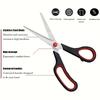 3pcs Stainless Steel Scissors Student Stationery Scissor Household Multi Functional Office Tailor Scissors Hand Cutting New