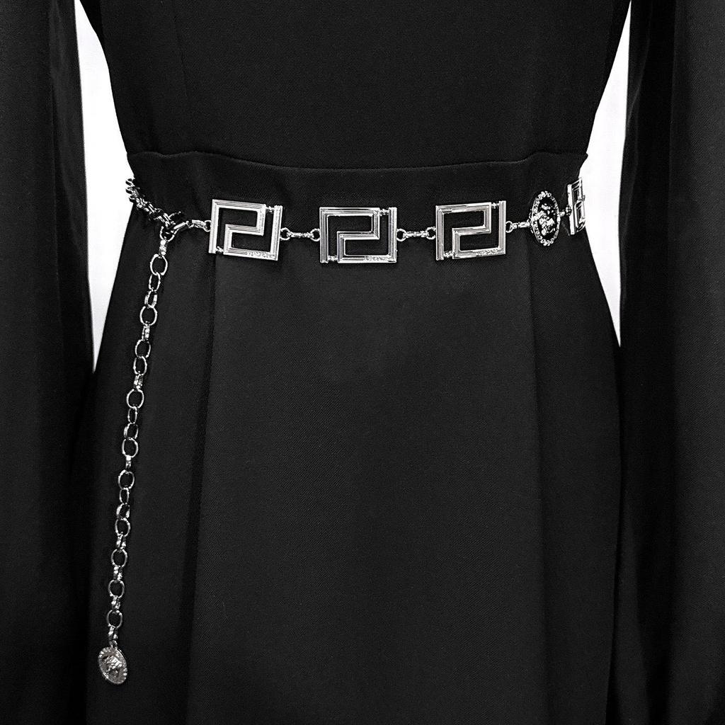 Elegant Women's Metal Waist Chain & Head Decoration Accessory