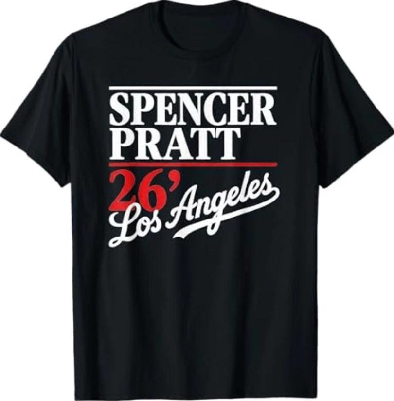 Spencer Pratt for LA Mayor California Vibes Design T-Shirt T-Shirt L