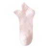 5 Pairs of Women's Summer Thin 7A Antibacterial Deodorant with Solid Color Breathable Socks