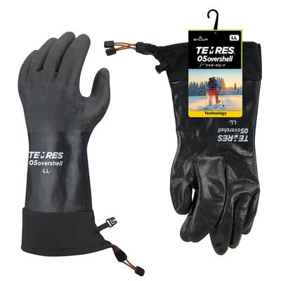 Showaglove Outer Breathable TEMRES 05 Overshell LL Size Black Waterproof Gloves No Cold Weather Innerwear Cuffed [Rain Gloves, Gloves, Waterproof]