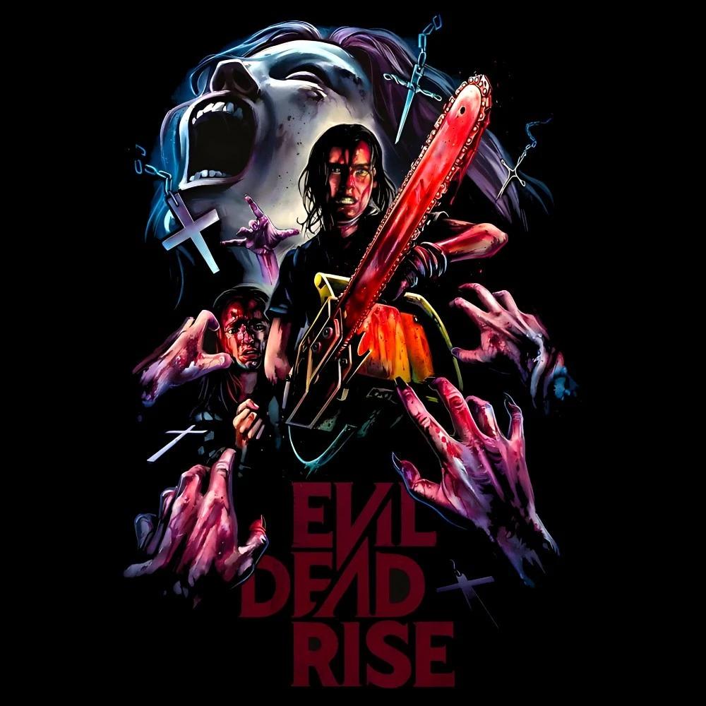 Evil Dead Rise Poster T-Shirt | Horror Movie Art XL
