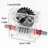 BrickBounty 3pcs 6588 Gearbox Technical Parts Power Functions Pre-Assembled STEM Building Blocks MOC Buggy Sports Car