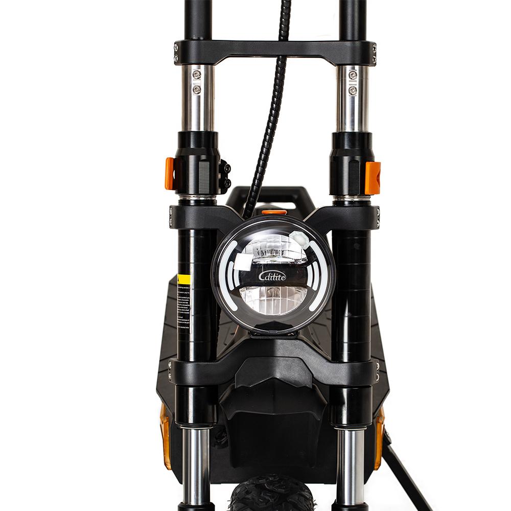 Electric Scooter Kukirin G4 Max 12" 1600Wx2 Motor Fully Suspension Off-Road Electric Scooter 60V 35.2AH LED Display Black