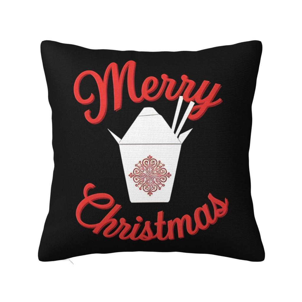 Christmas Humor Pillow Case Cushion Cover Soft Custom DIY Pillow Cover Morden Pillowcases For Wedding Party Home Decor