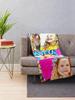 like nastya Throw Blanket Sofa Throw Kid'S Soft Plaid Blankets