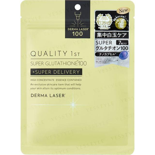 

Quality First - Derma Laser Super Glutathione 100 Mask 7 pcs