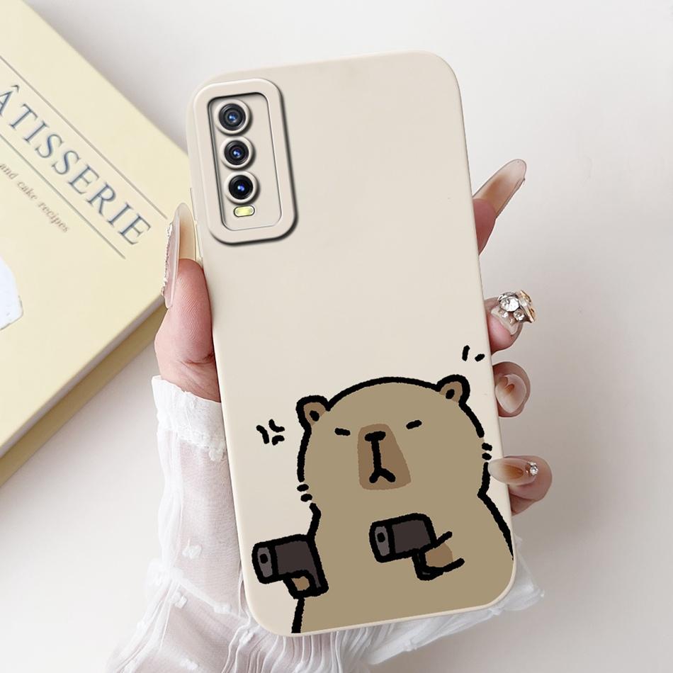 For Vivo Y11S Y12S Y20 2021 Case Vivo Y20a Y20g Y20i Y20S Y20t Elegant Printing Camera Protective Soft Silicone Phone Cases