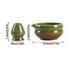 Smooth Matcha Whisk Stand Ceramic Green Tea Maker Cup Tea Ceremony Tool  for Tea Set Accessories