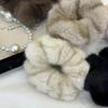 Autumn Winter Plush Large Scrunchies Elastic Hair Band New Fashion Fluffy Headband Headdress Female Accessories