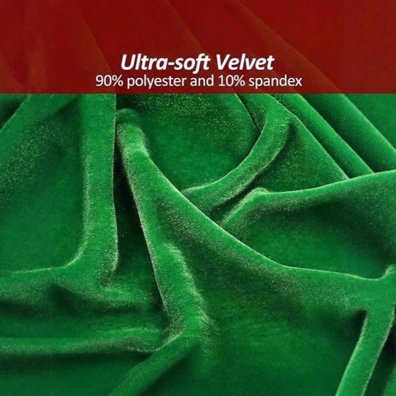 Girls Christmas Elf Dress Costume Elf Cosplay Costume Velvet Dress Suitable for Christmas Party