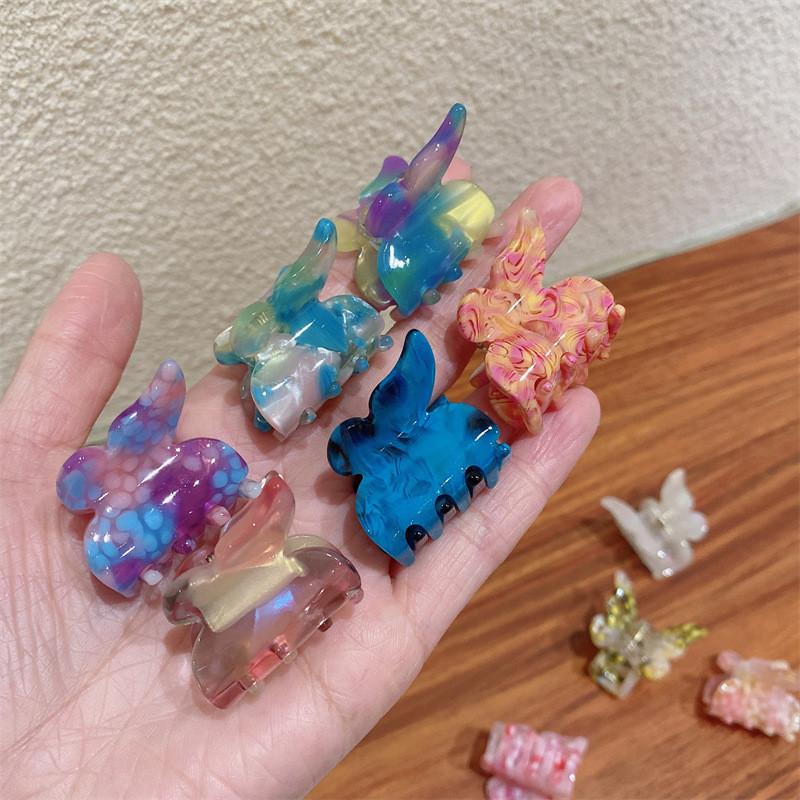 High-end Iridescent Butterfly Hair Claw Clips Perfect For Fashionable Womens Hairstyles