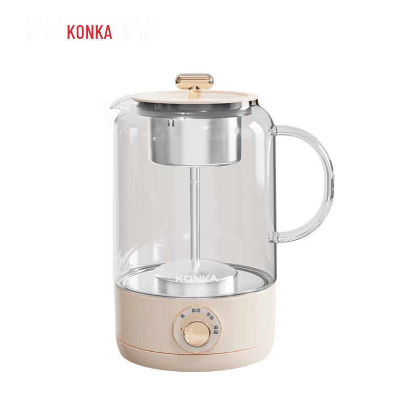 KONKA 1L Glass Wellness Tea Maker CN plug (adapter included)