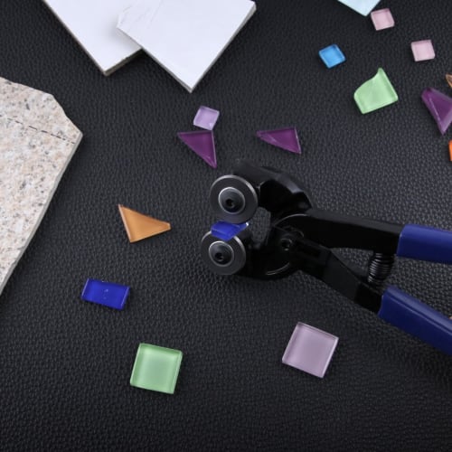 GOLD DEER 8-inch Tile Nippers, Tile Cutter, Tile Biting Tool, Glass Tile Nippers, Glass Cutter, Tile Pliers, Tile Side Nippers, Mosaic Tile Biting Too