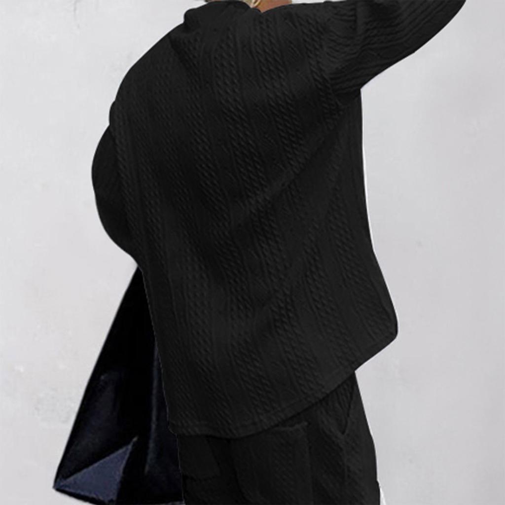 Men'S Large V-Neck Loose Casual Long Sleeved Shirt Sports Top