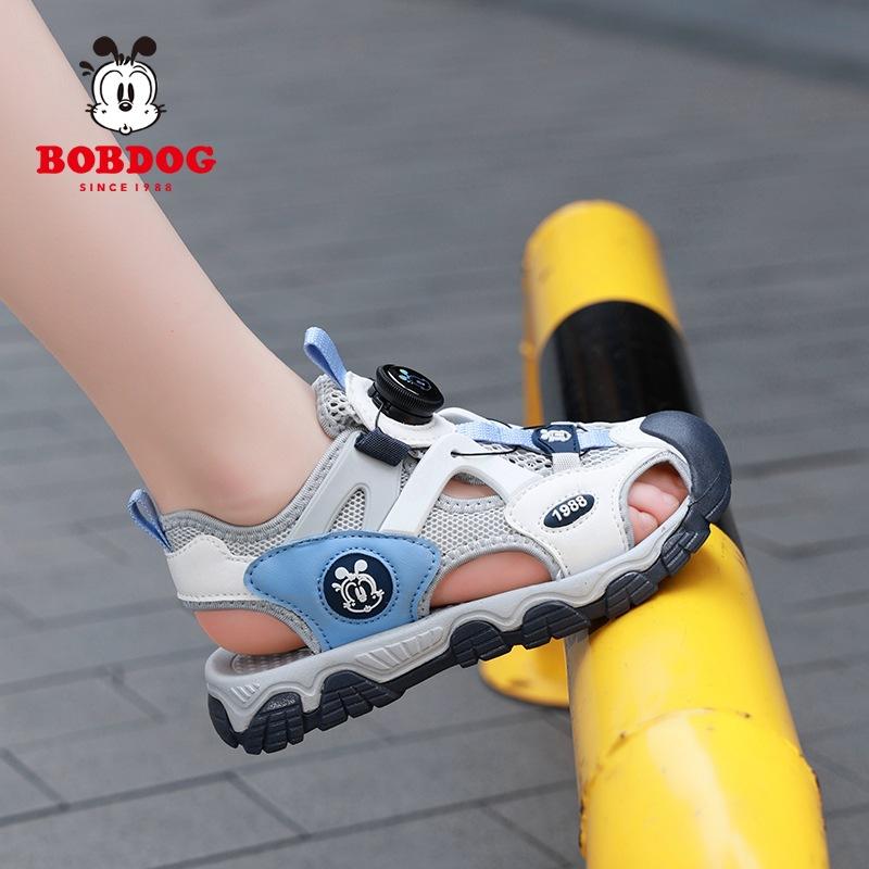 Babu Bean Boys Baotou Sandals 2025 Summer New Middle and Older Children's Sports Sandals Girls' Versatile Sandals