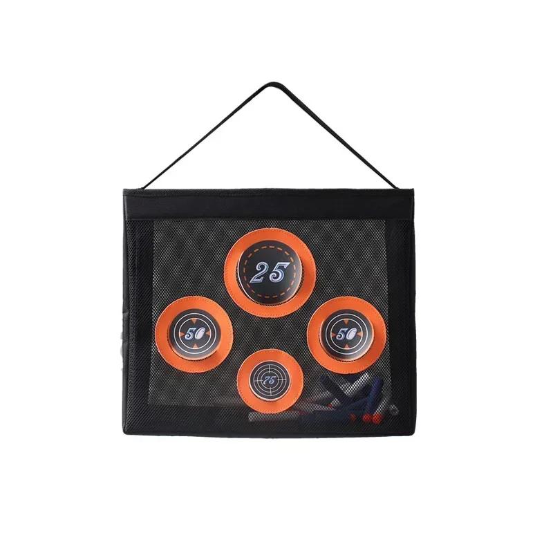 

Kids 6+ Portable Shooting Practice Target Toy Storage Mesh Bag Compatible with Darts N-Strike Elite Series Blaster