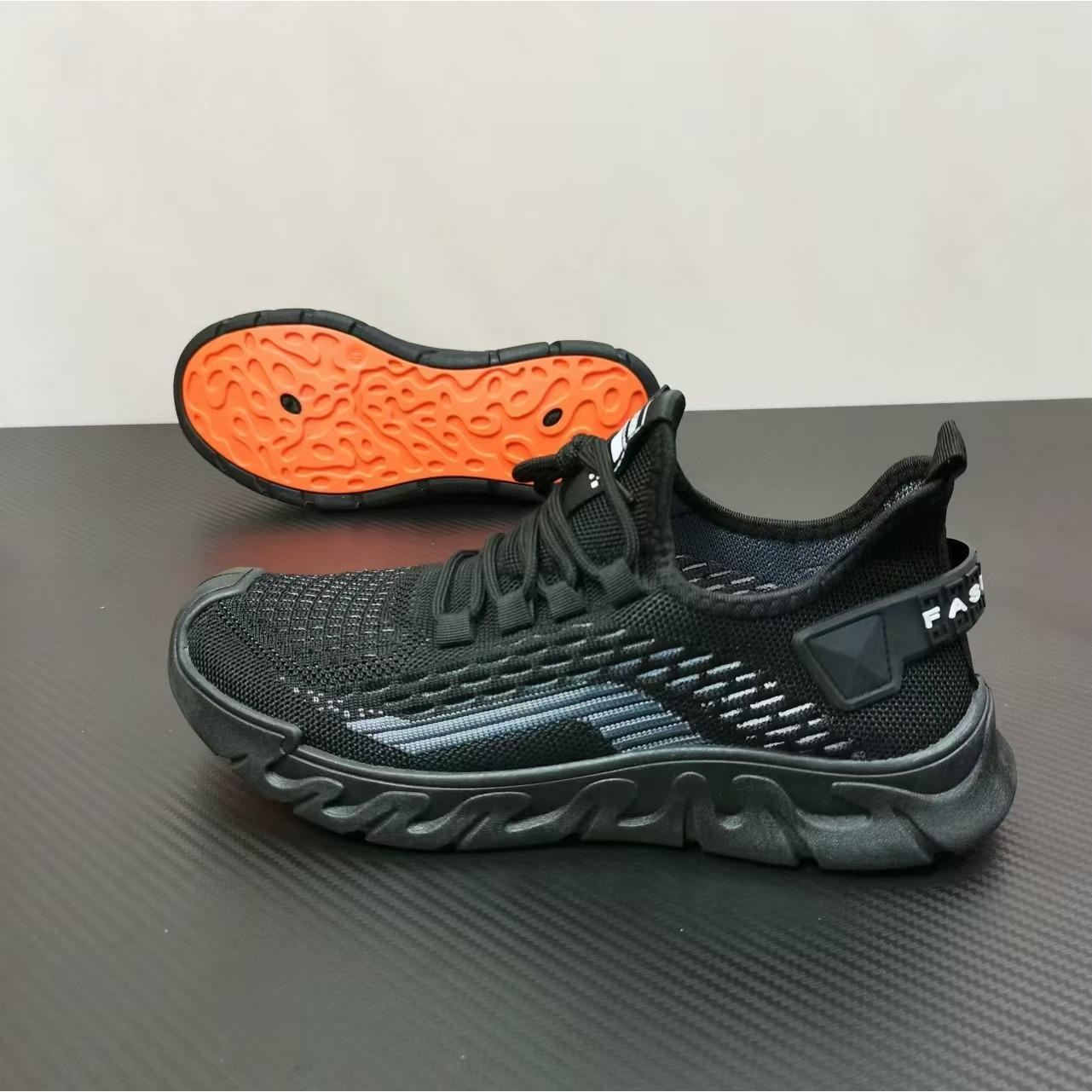 

Новые летние спортивные легкие мужские кроссовки Flying Woven Thin Breathable Men s Running Mesh Shoes Casual Shoes 40