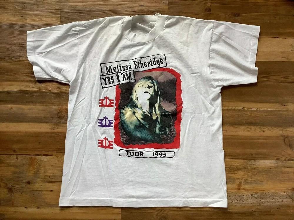 Melissa Etheridge Yes I Am Concert Tour 100% Cotton Adult T-Shirt MC501 Unisex T-Shirt M