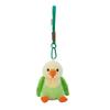Small Plush Bird Keychain - Penguin & Parrot Figures Hanging Ornament